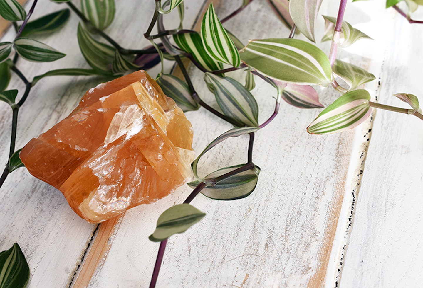 orange calcite