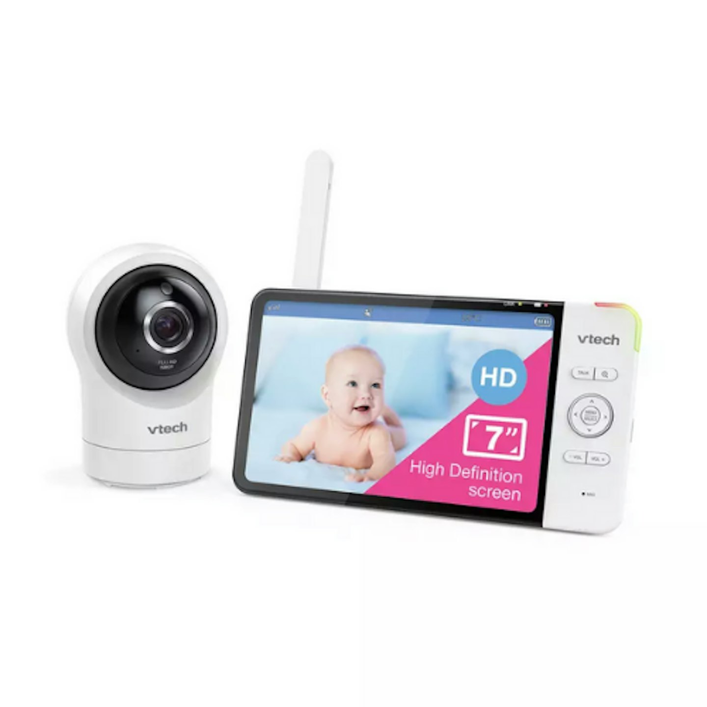 Vtech 7764 Smart Video 7 Inch HD Baby Monitor