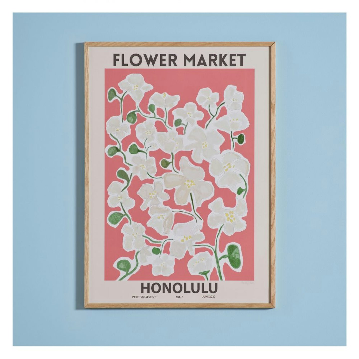 Astrid Wilson, Honolulu Flower Market Print, £29.90