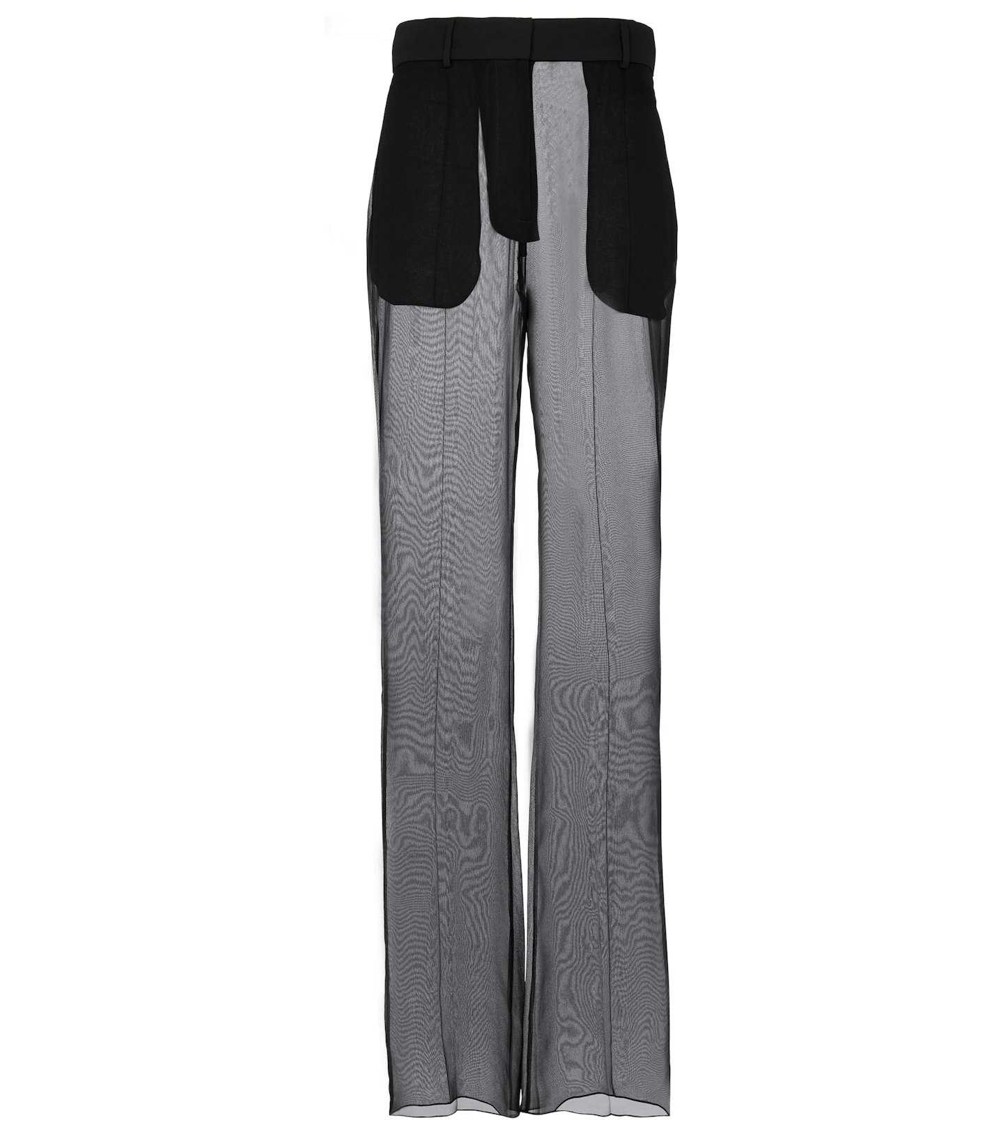 Nensi Dojaka, Sheer High-Rise Wide-Leg Silk Pants, £668