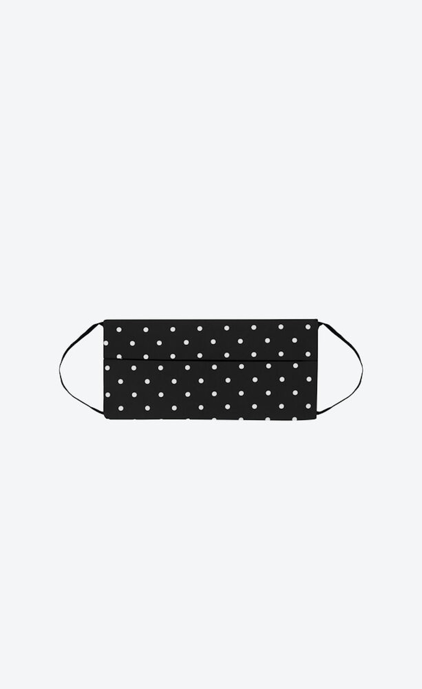 Saint Laurent, Polka Dot Print Mask, £15