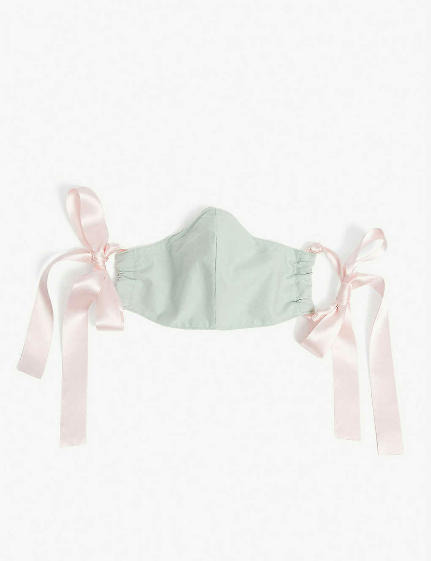 Roop, Upcycled Ribbon-Strap Organic-Cotton Face Covering, £23 at Selfridges