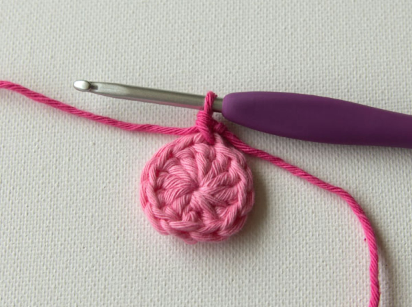 How to Crochet a Flower- Step by step