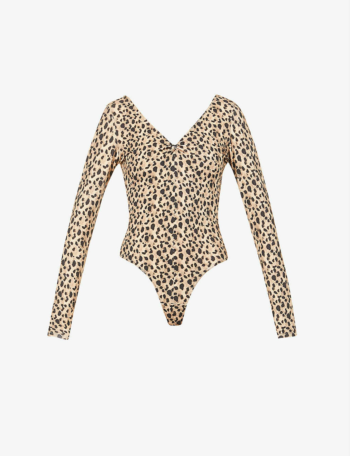 RE/DONE, Wonder Woman 1984 Cheetah-Print Stretch-Jersey Body, £155