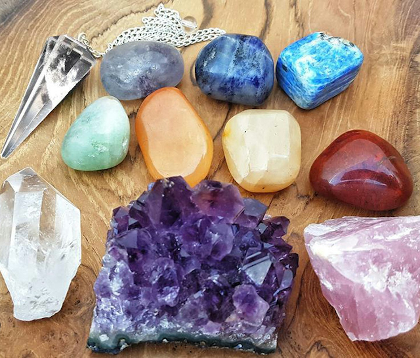 healing crystal set 2