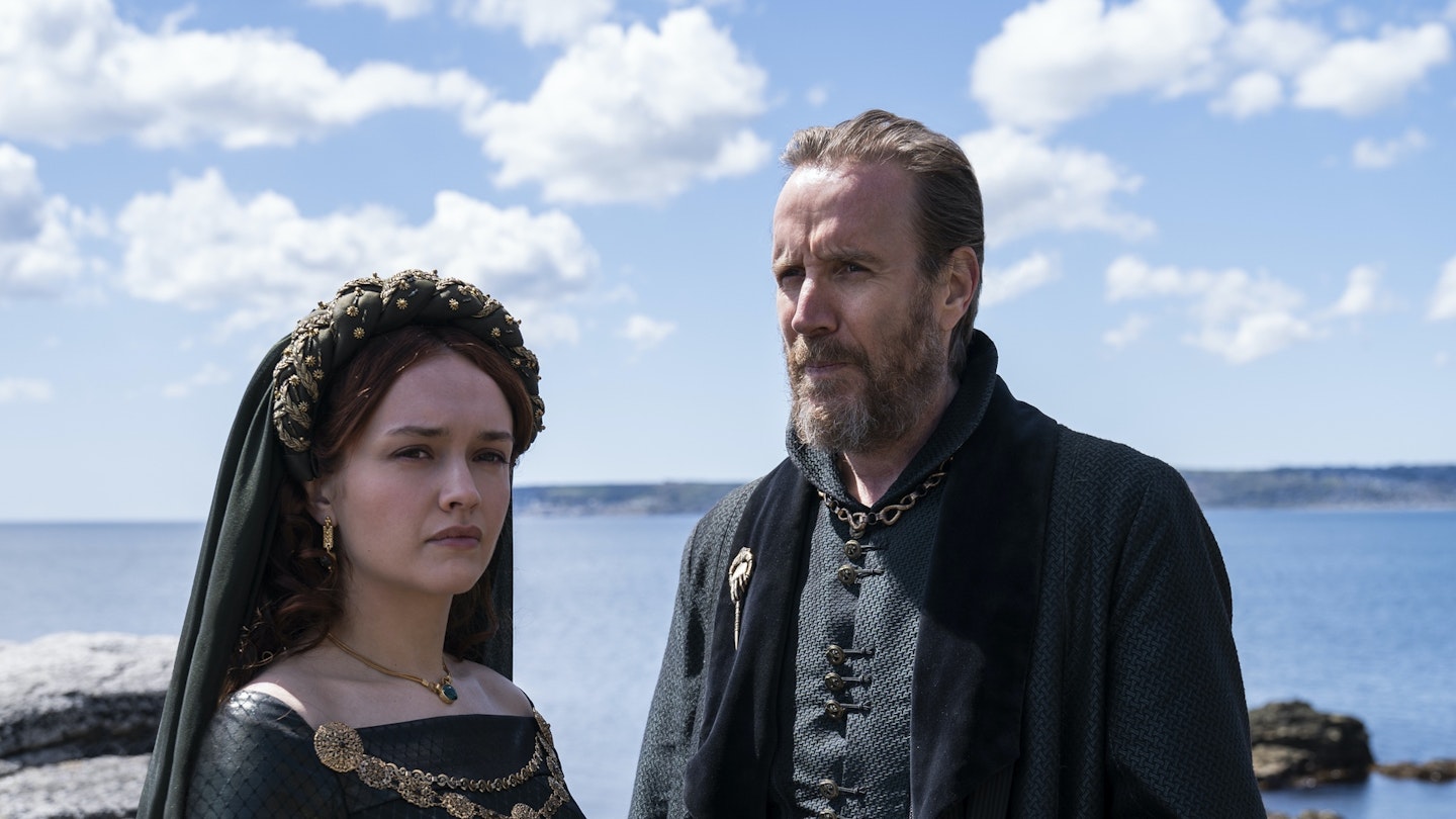 House Of The Dragon – Olivia Cooke and Rhys Ifans