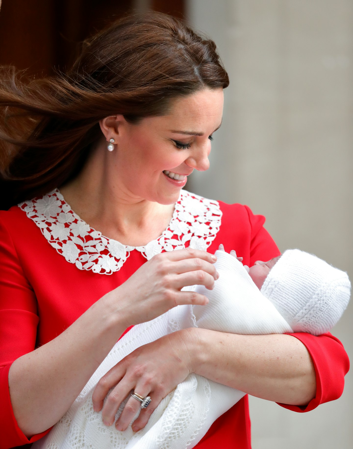 Royal Blanket G.H. Hurt & Son Super Fine Merino Wool Christening Shawl