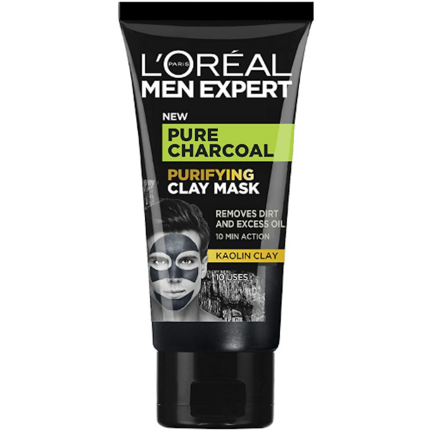 Lu2019Oreal Men Expert Pure Charcoal Purifying Clay Face Mask