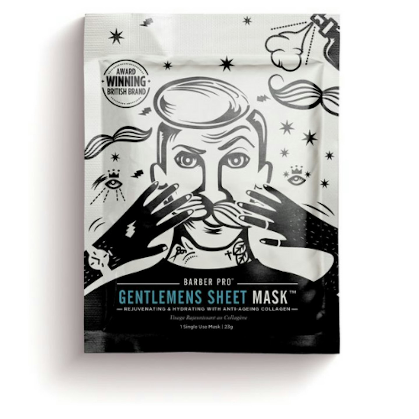 Barber Pro Gentlemanu2019s Sheet Mask