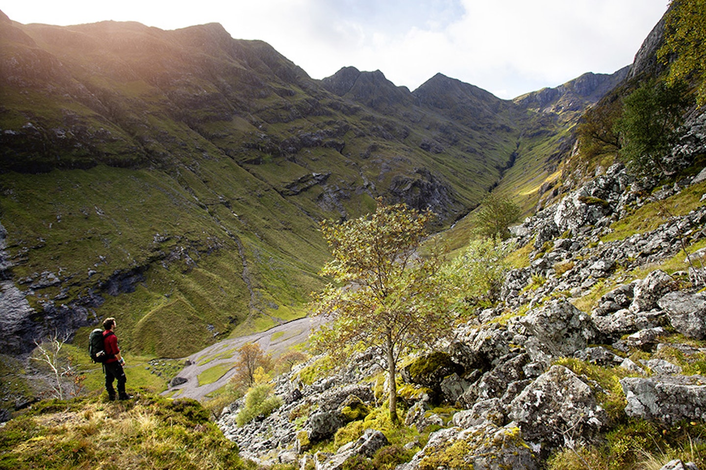 Bidean Nam Bian via the Lost Valley