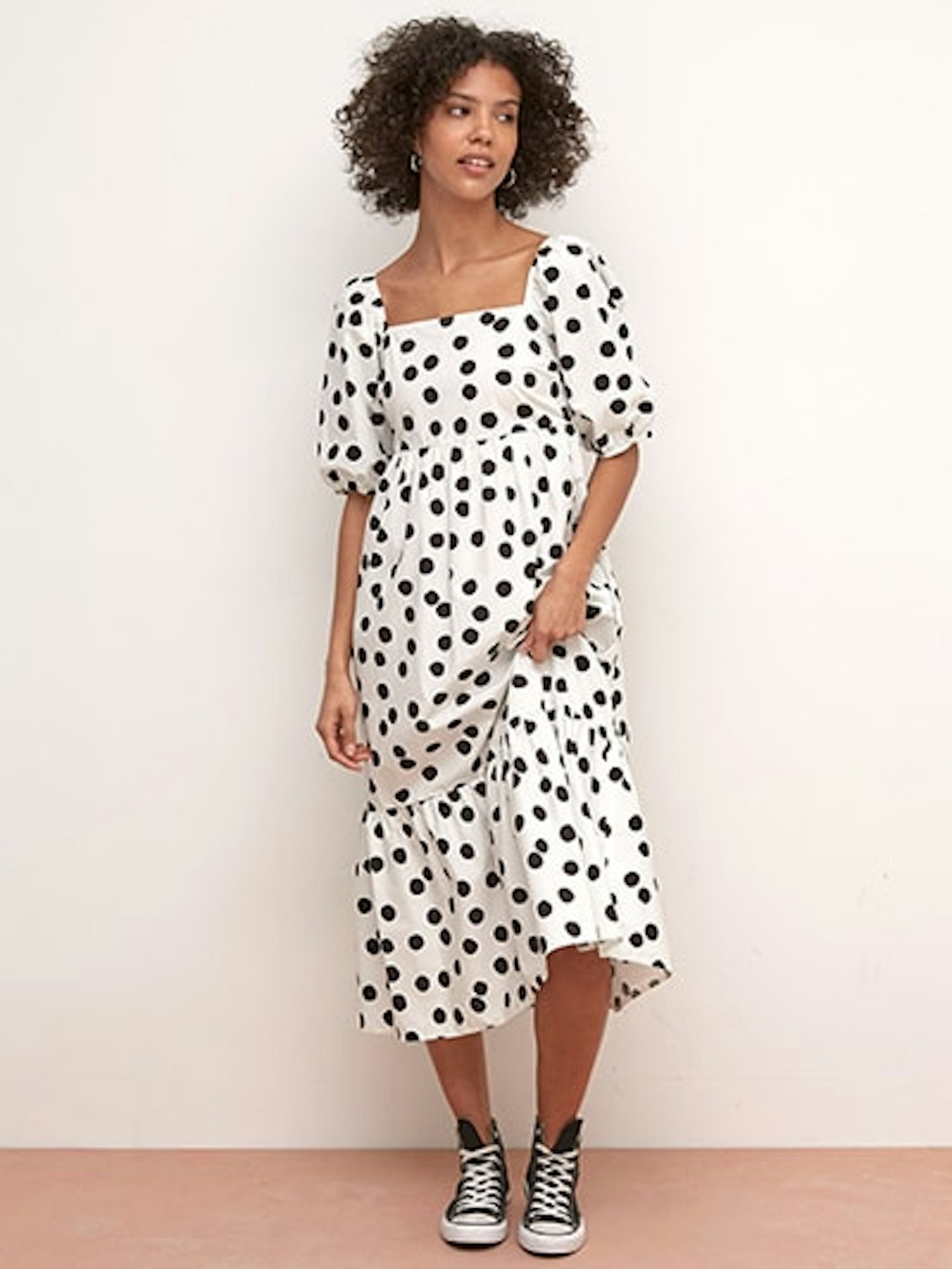 Nobody's Child, Polka Dot Midi Dress, £45