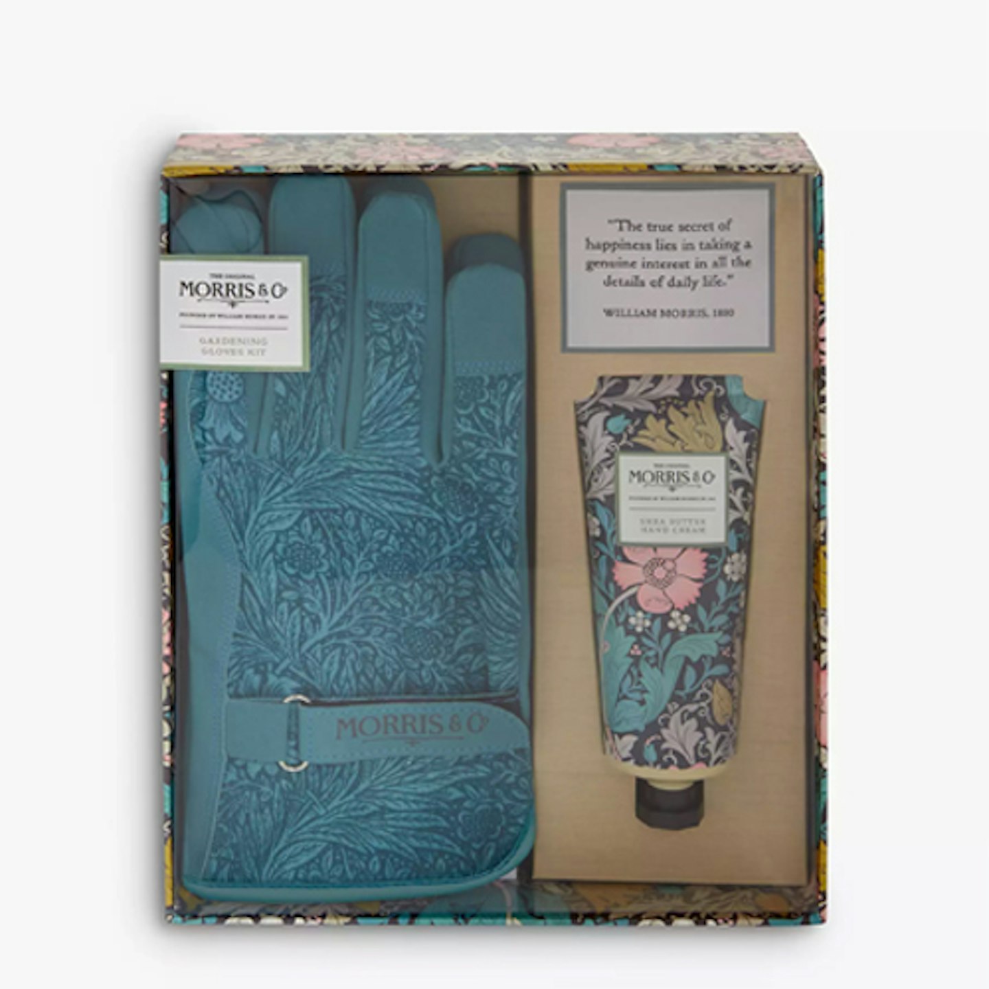 morris & Co. Gloves & Hand Cream Gardening Gift Set