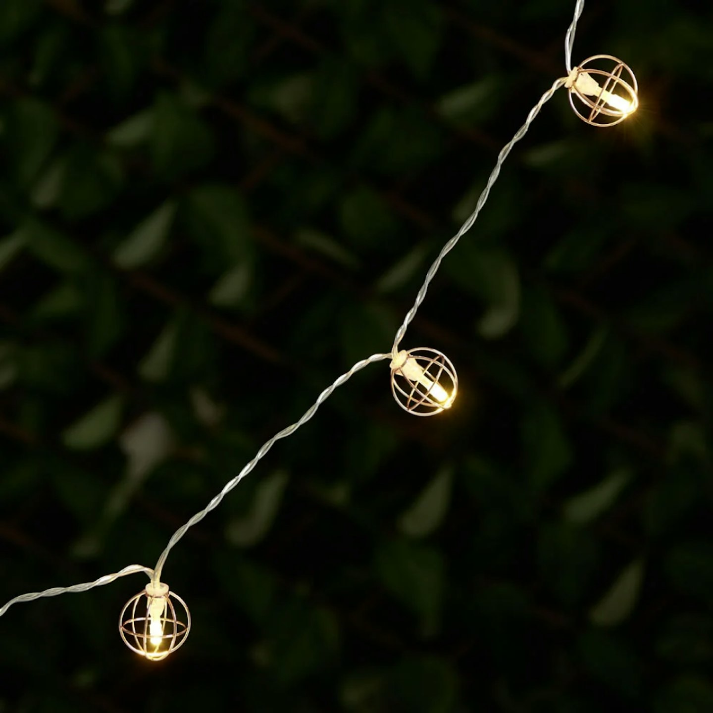 Wilko 10 Bulbs Copper Solar String Lights