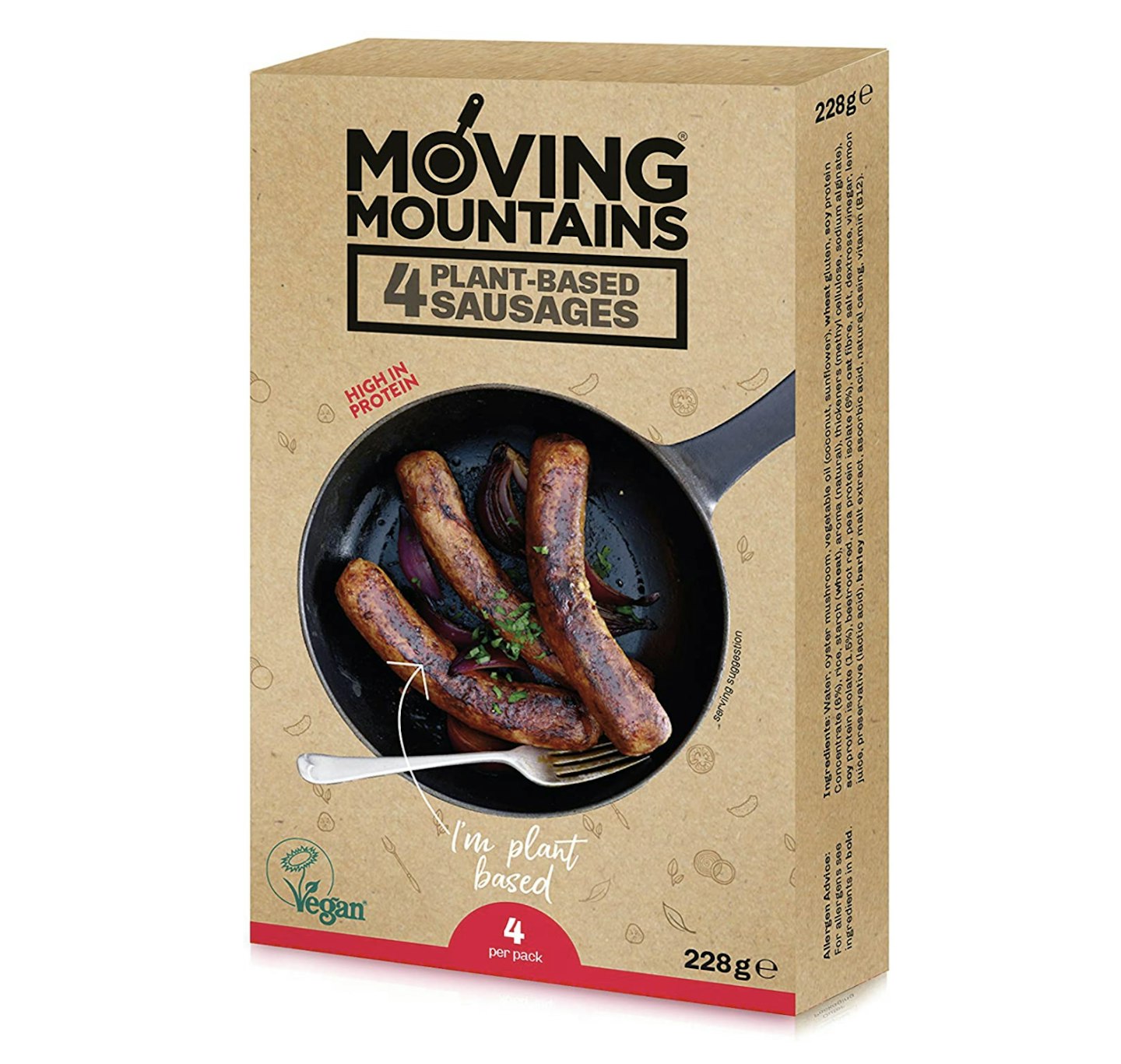 Moving Mountains Plant Based Sausages