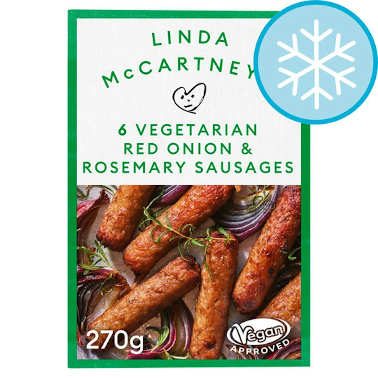Linda McCartney Vegetarian Red Onion & Rosemary Sausages
