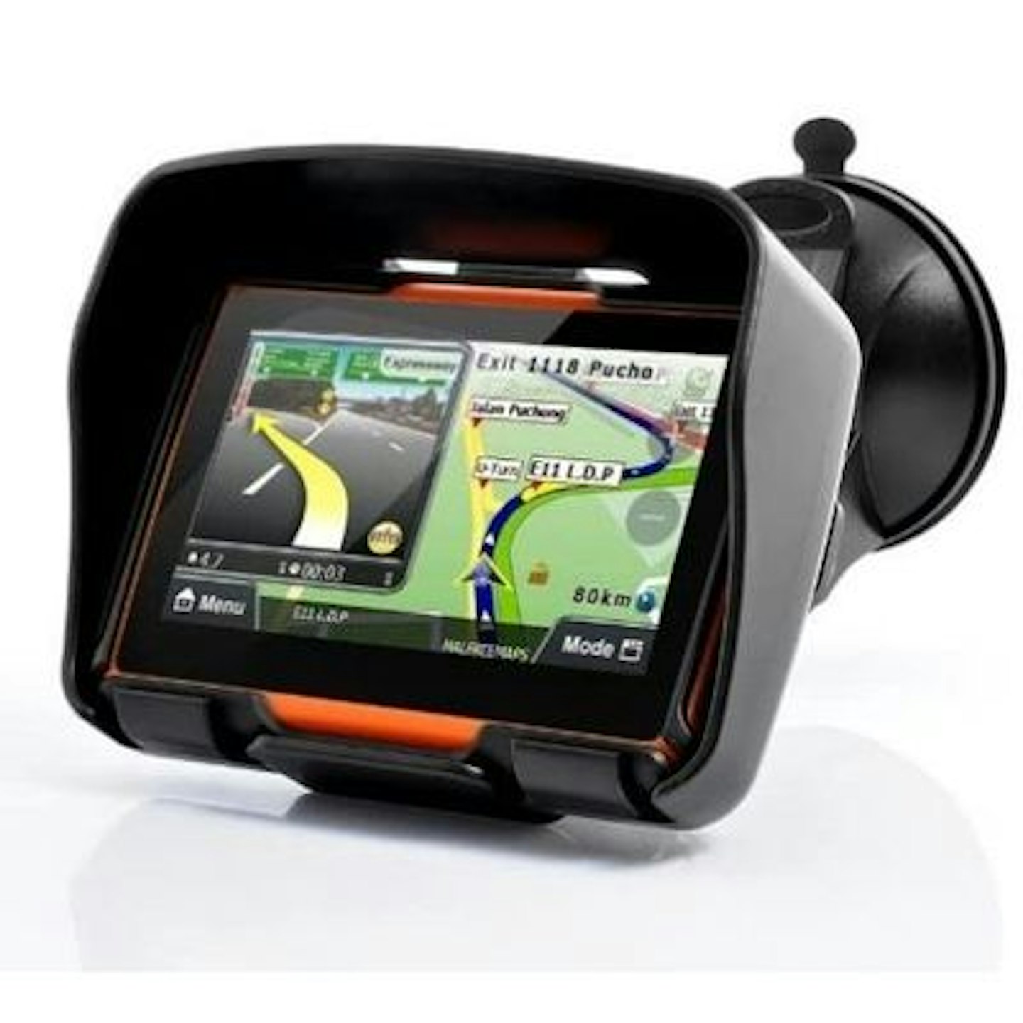 BW All Terrain 4.3 Inch Motorcycle GPS Navigation System