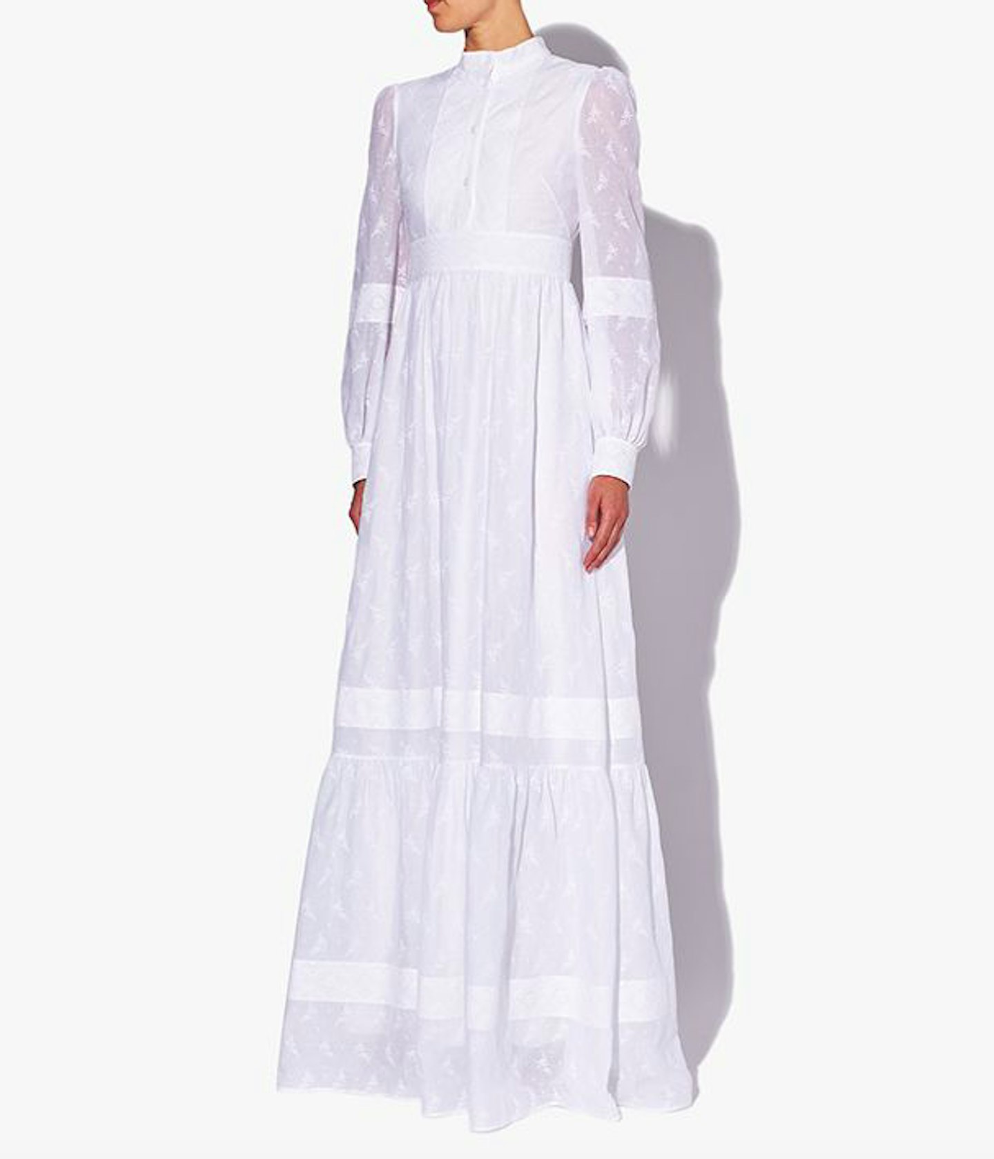 Erdem, Ulrica Wedding Gown Ditsy Cotton Voile, £2,295