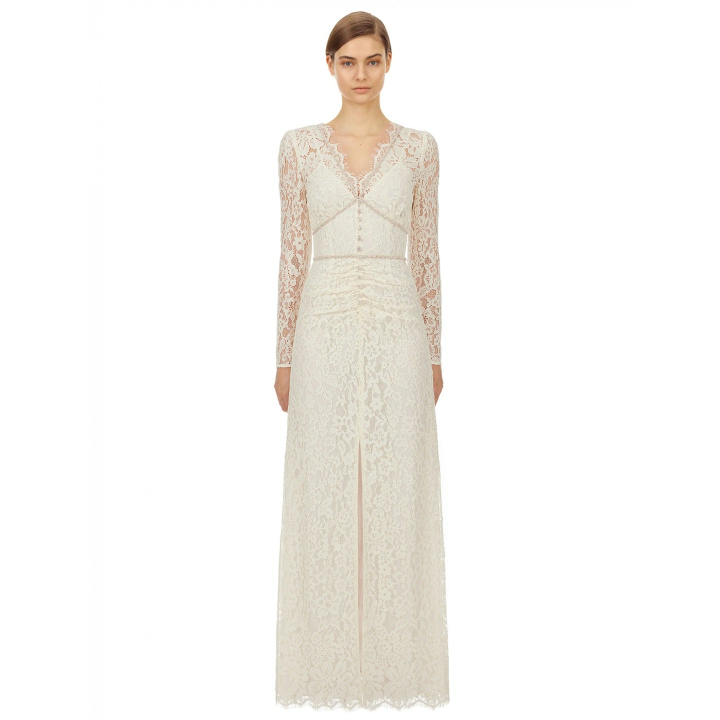 Self-Portrait, Fine Corded Lace Maxi Dress, £500
