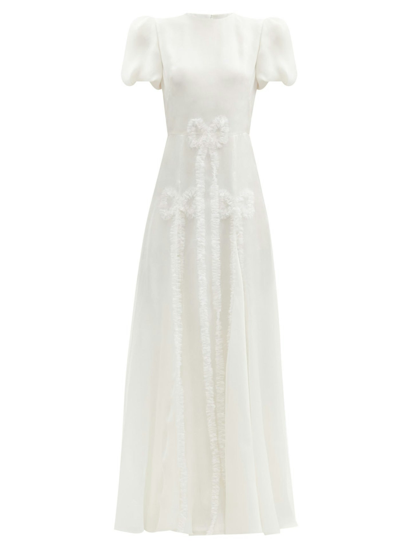 The Vampire's Wife, Giselle Ruffled Bow Silk-Satin Gown, £4,130