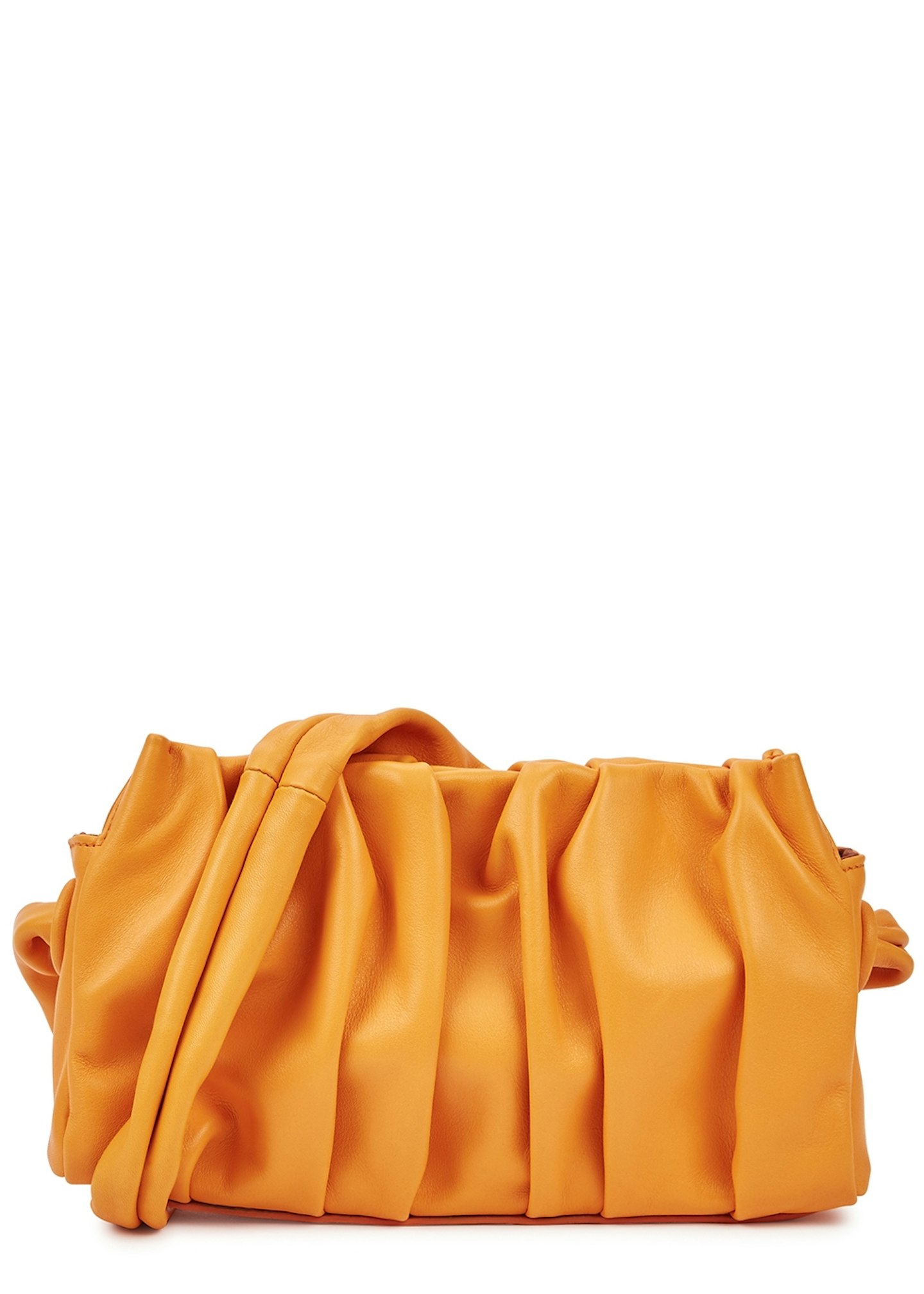 Elleme, Vague Orange Leather Shoulder Bag, £355