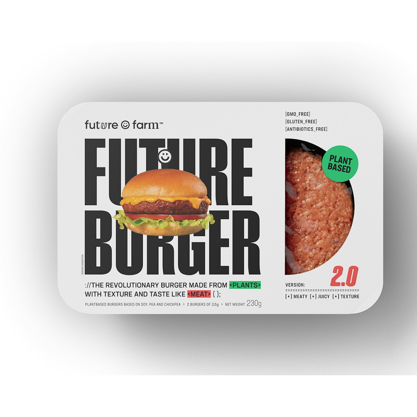 Future Farm Plant Based Burger