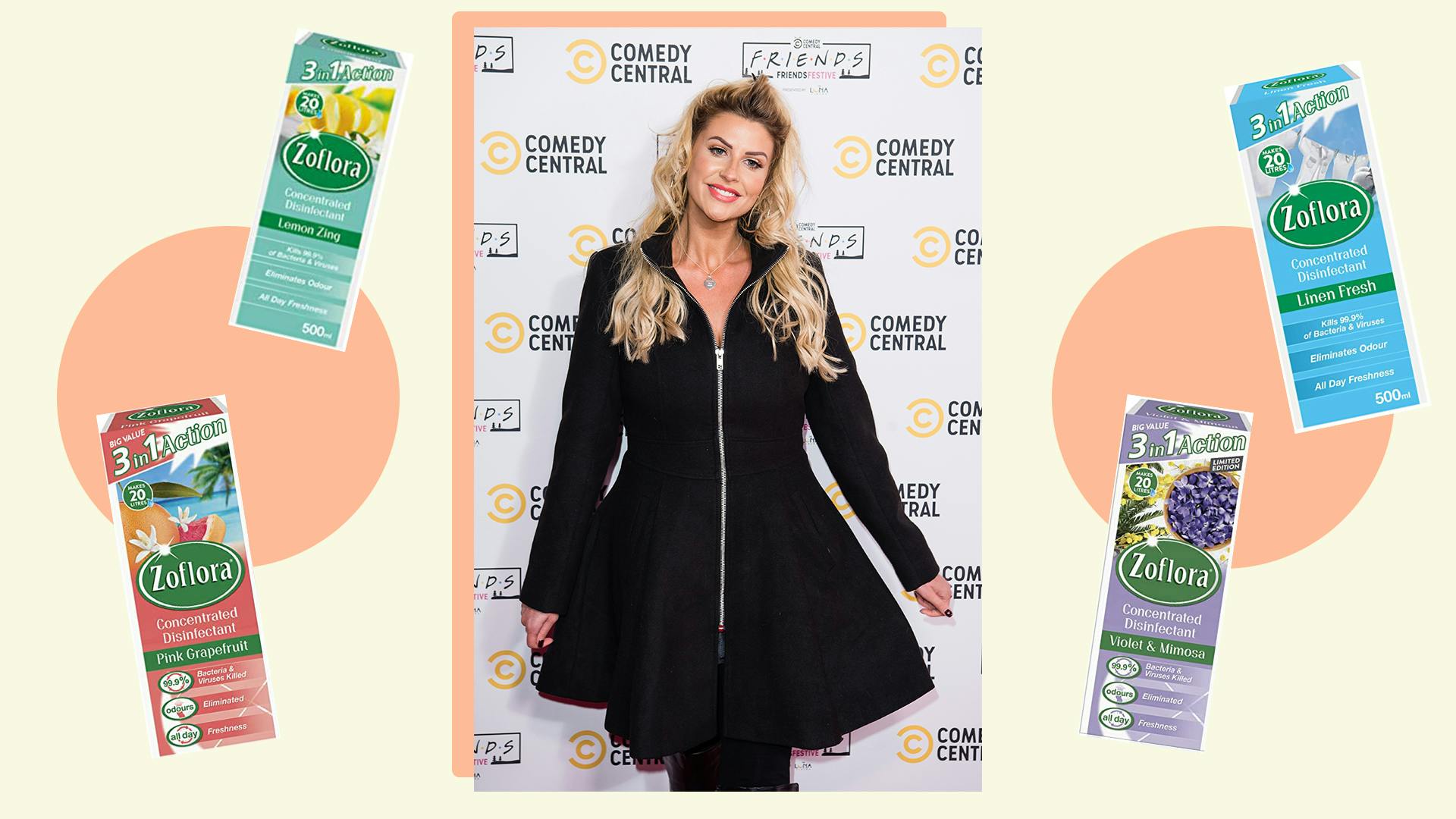 What does Mrs Hinch use Zoflora for?