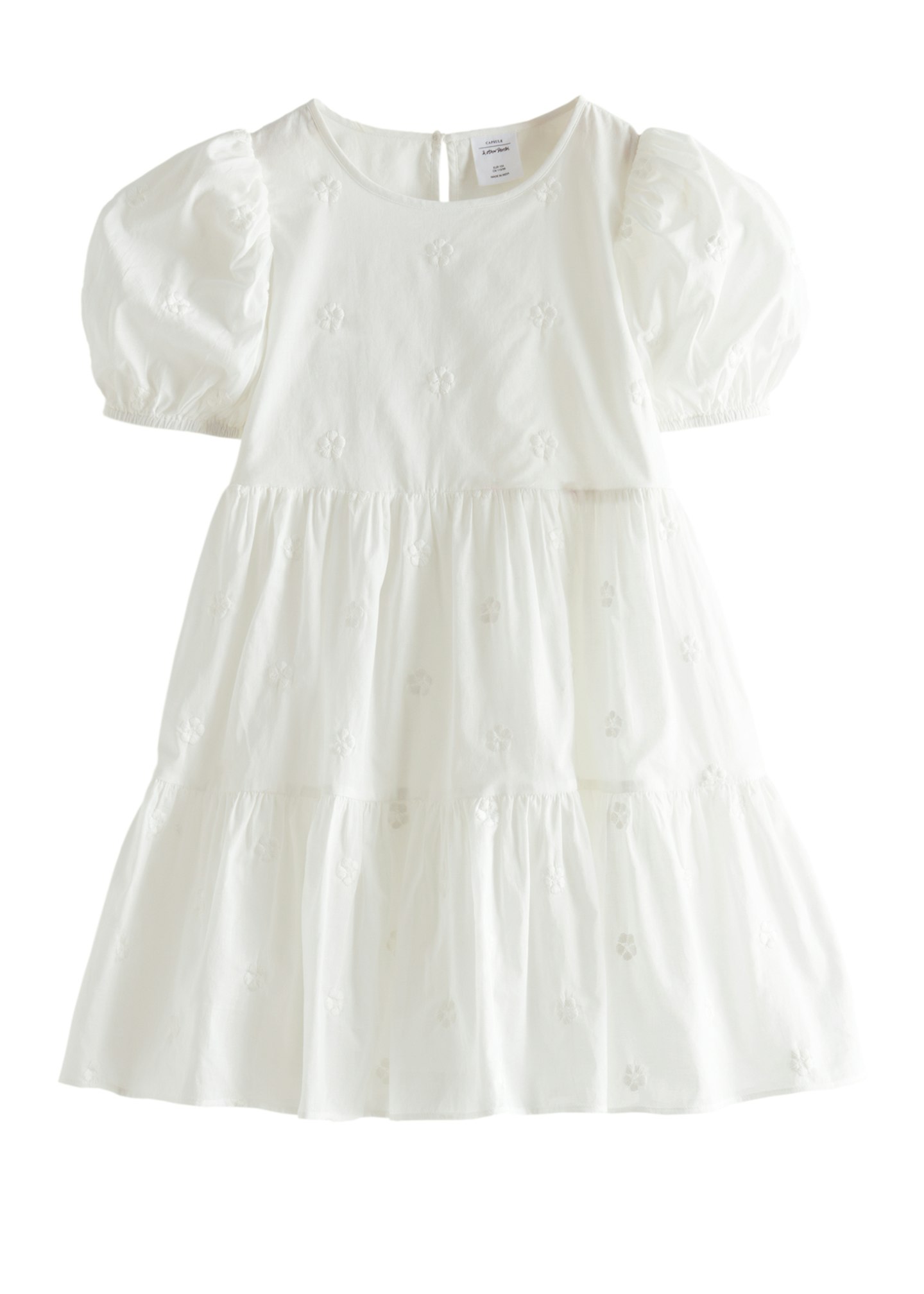 & Other Stories, Tiered Puff-Sleeve Dress, £45