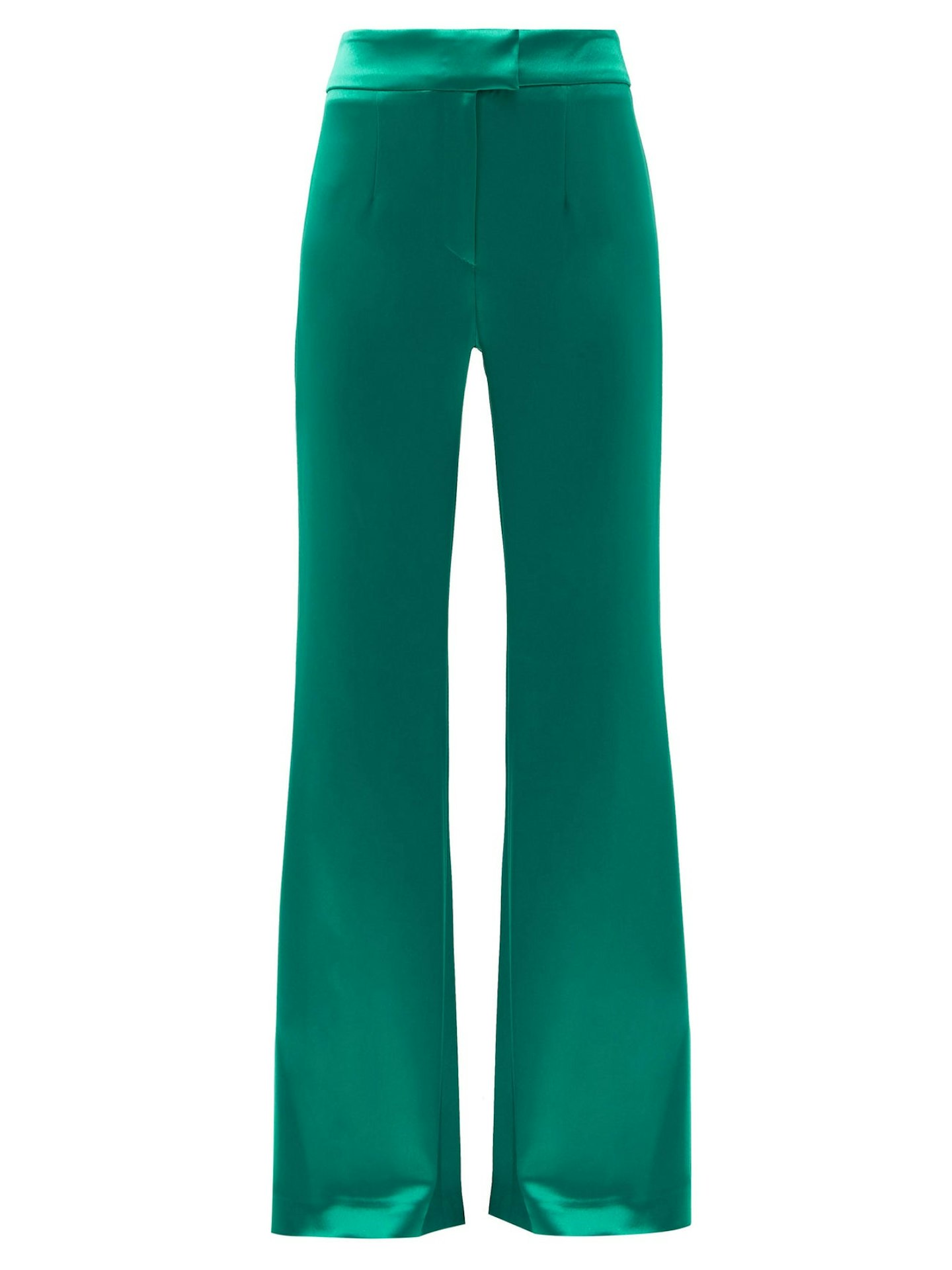 Galvan, Julianne Satin Wide-Leg Trousers, £625