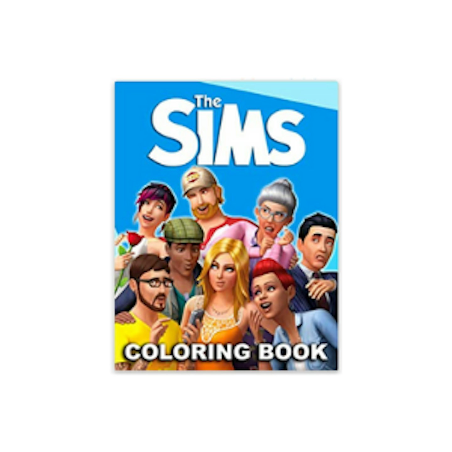 The Sims Colouring Book