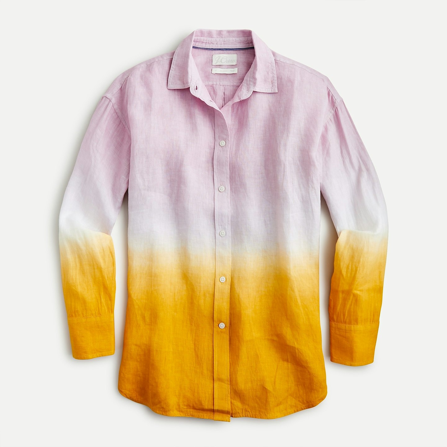 J.Crew, Relaxed-Fit Dip-Dyed Linen Shirt, £123