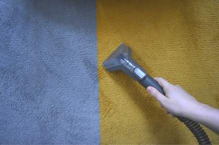 The Spot Wash in action on a carpet