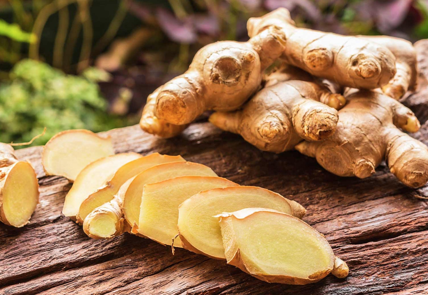 Root cut ginger
