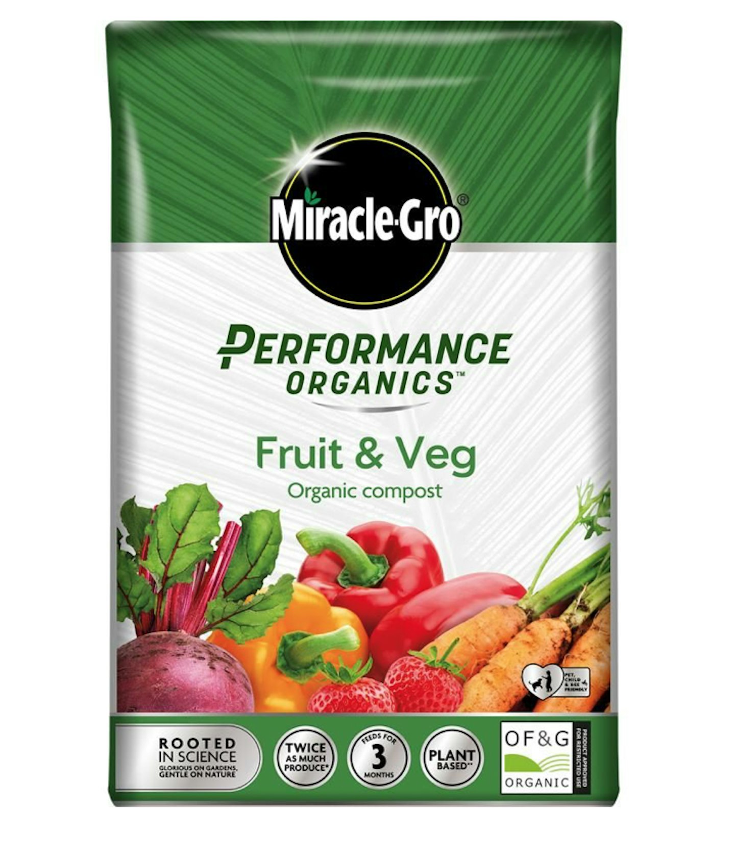 Miracle-Grou00ae Performance Organics Fruit & Veg Compost