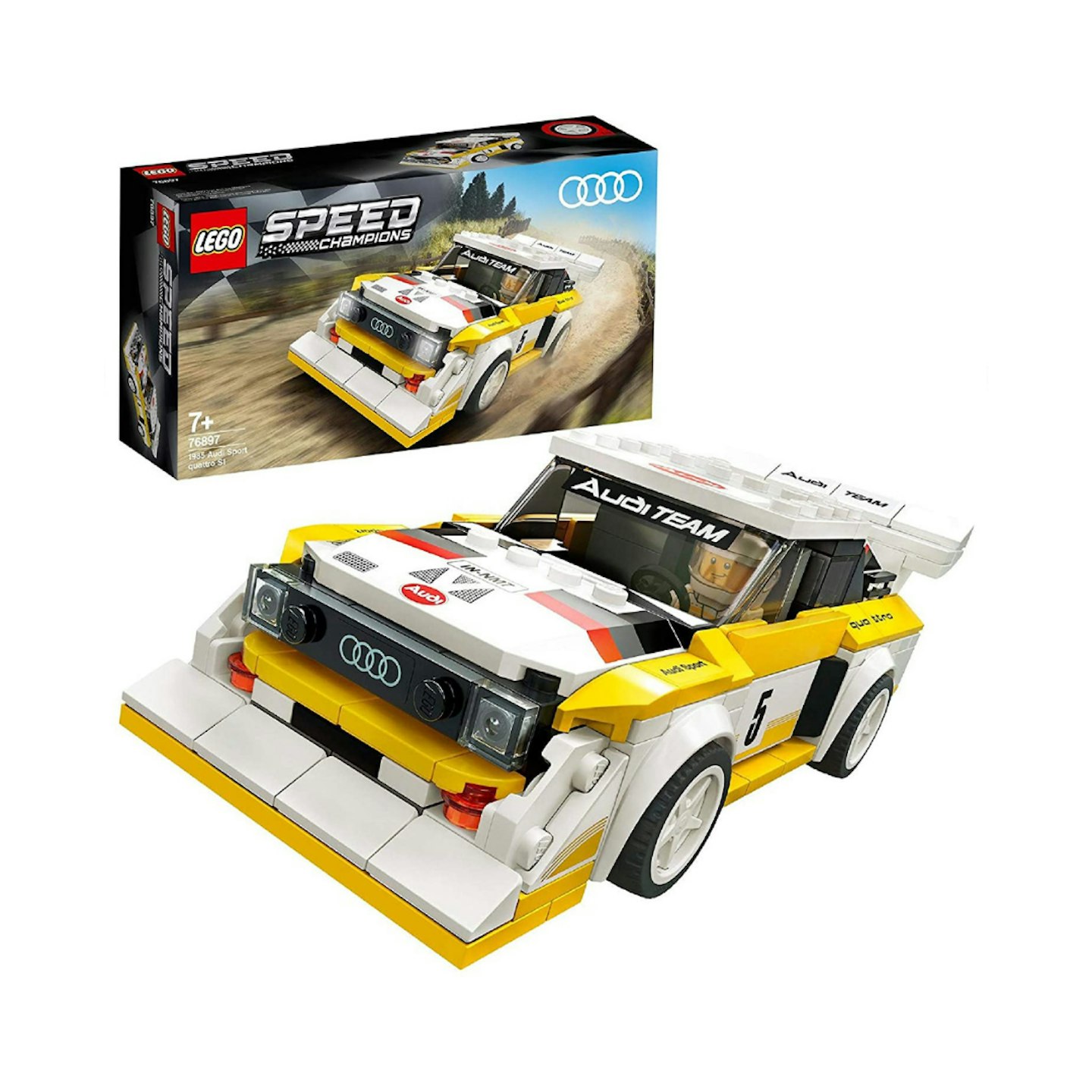 LEGO 76897 Speed Champions Audi Sport quattro S1 Racer Toy