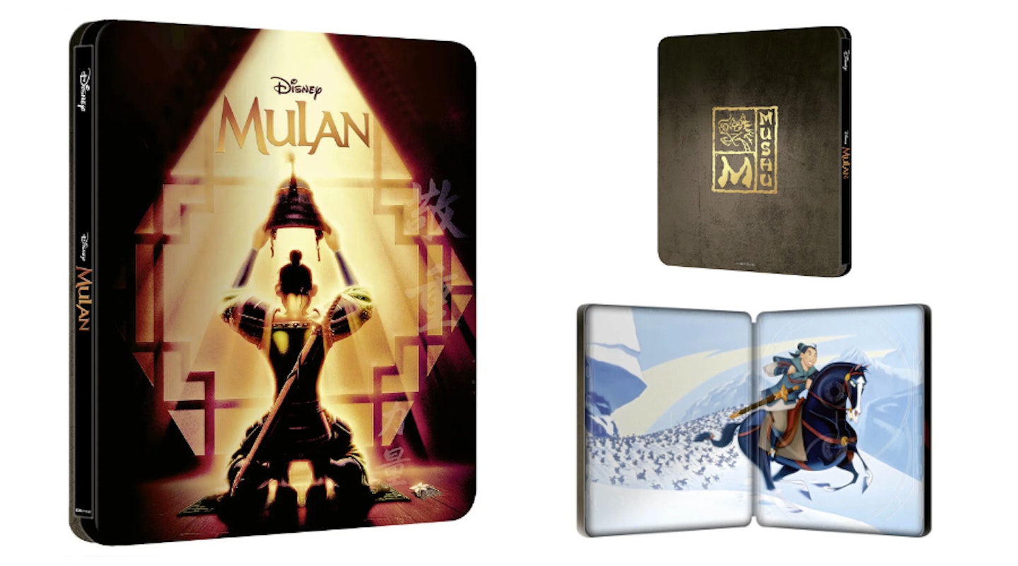 Disneyu2019s Mulan Steelbook (Blu-ray)