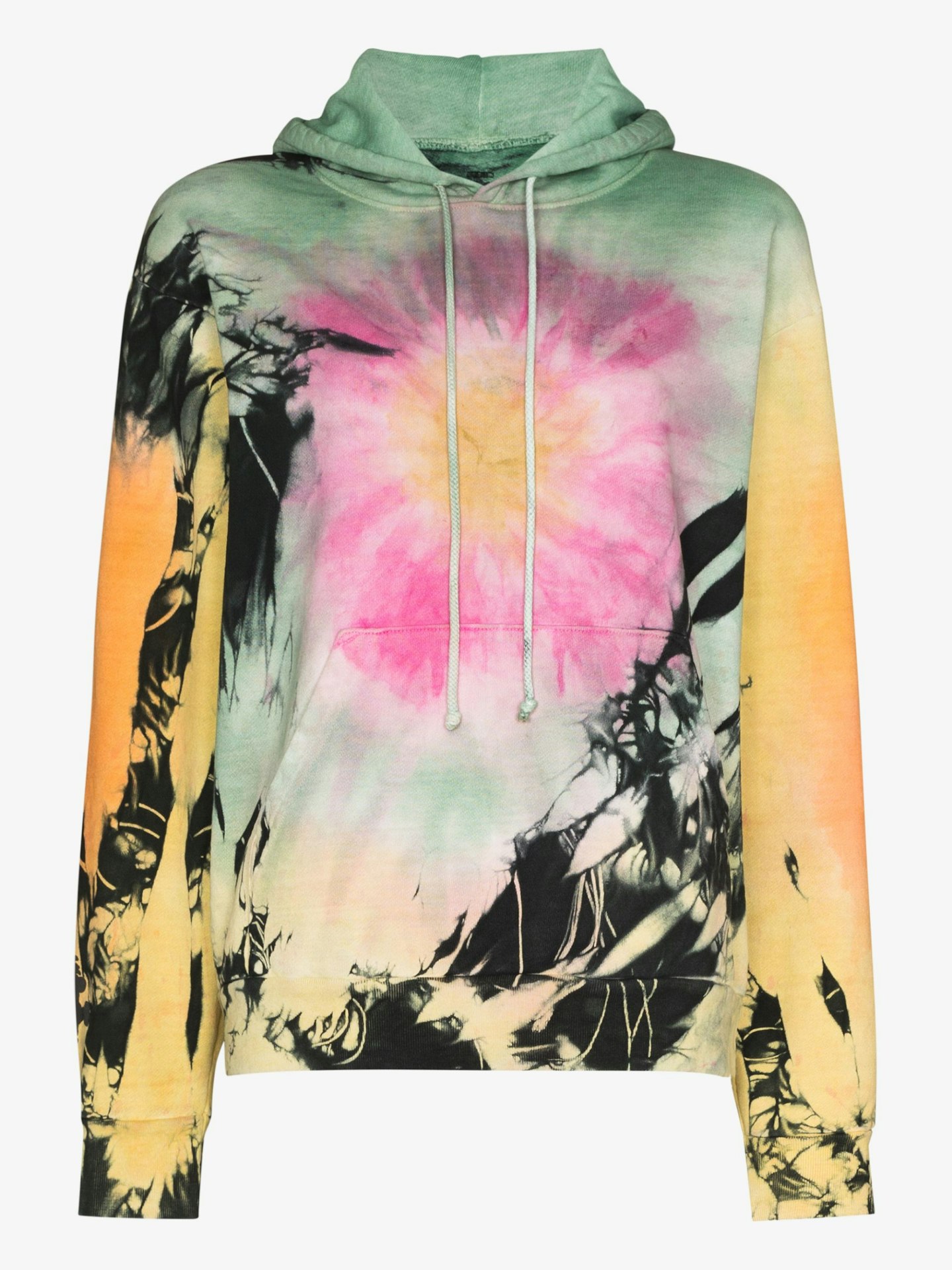 Come Back As A Flower, Tie-Dye Recycled Cotton Hoodie, £445