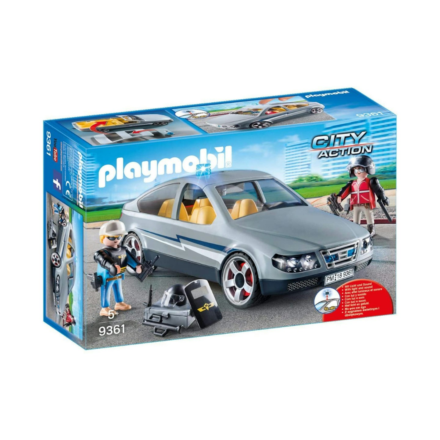 Playmobil 9361 City Action SWAT Undercover Car