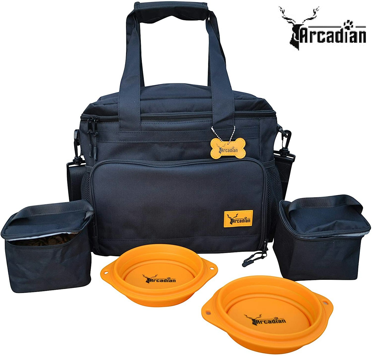 Arcadian Dog Walking Bag.
