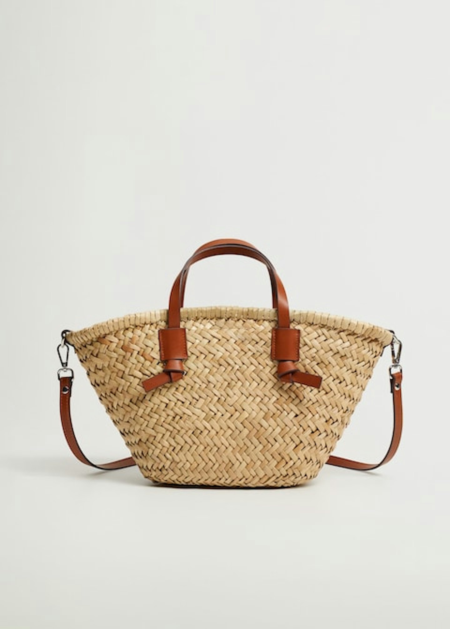 Mango, Double strap mini basket bag, £35.99