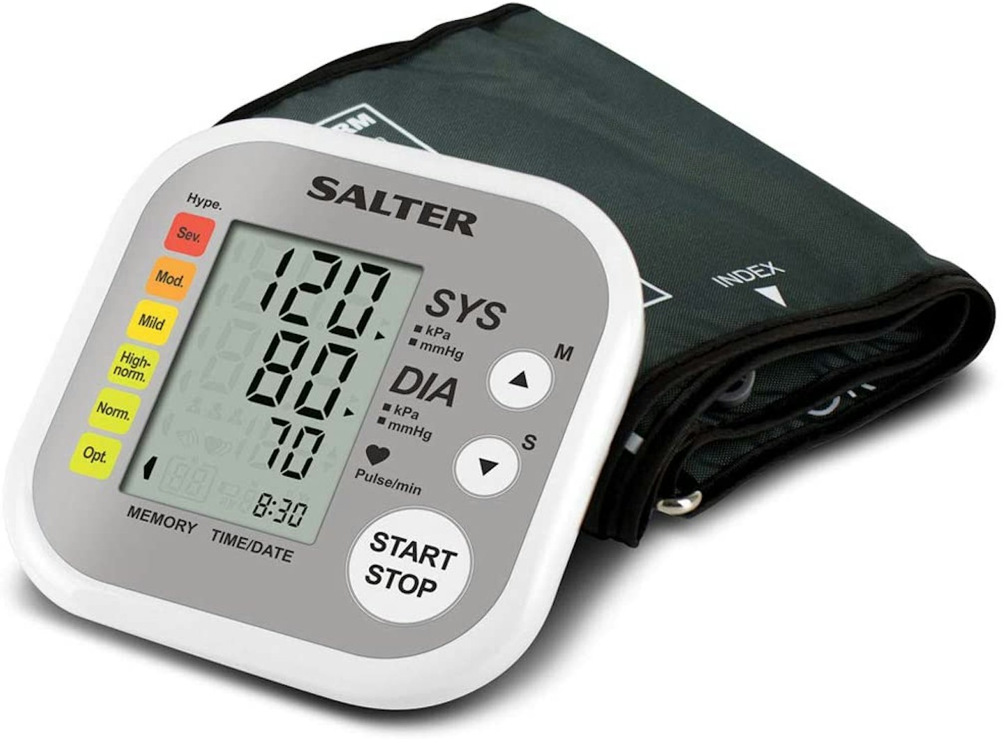 salter automatic arm blood pressure monitor