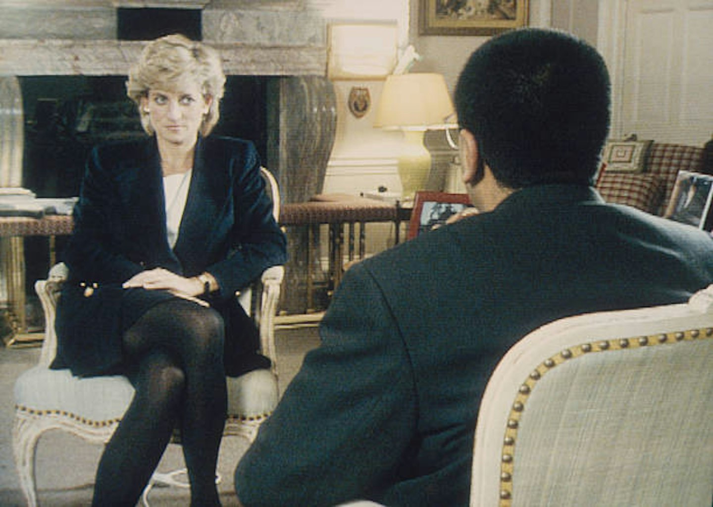 Diana, Princess of Wales, is interviewed by Martin Bashir 