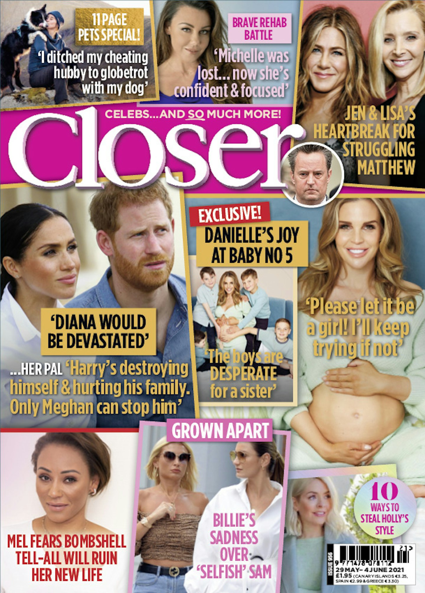 Closer magazine danielle lloyd pregnant