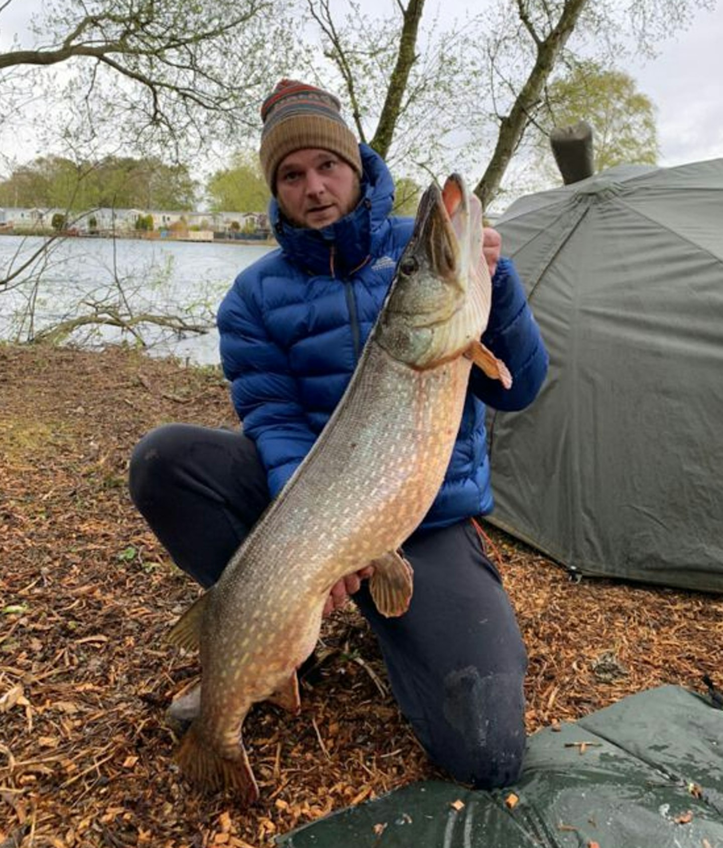 Mark Horner and his monster pike