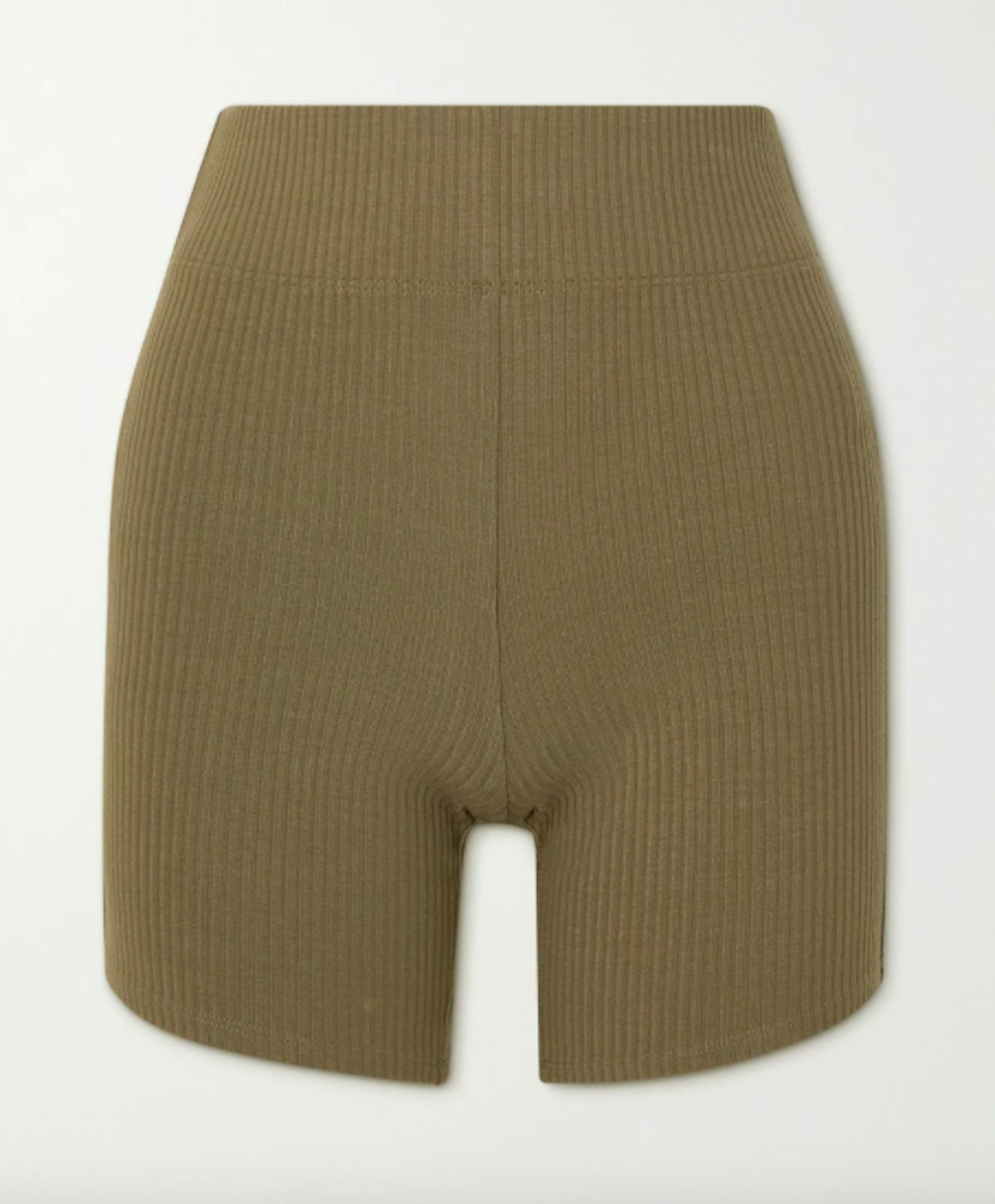 Leset, Ali Ribbed Stretch-Knit Shorts, £63