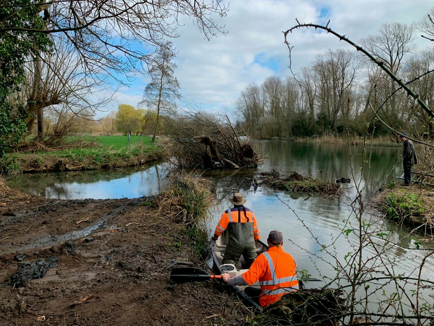 The EA has spent the money on improving access and the ecology