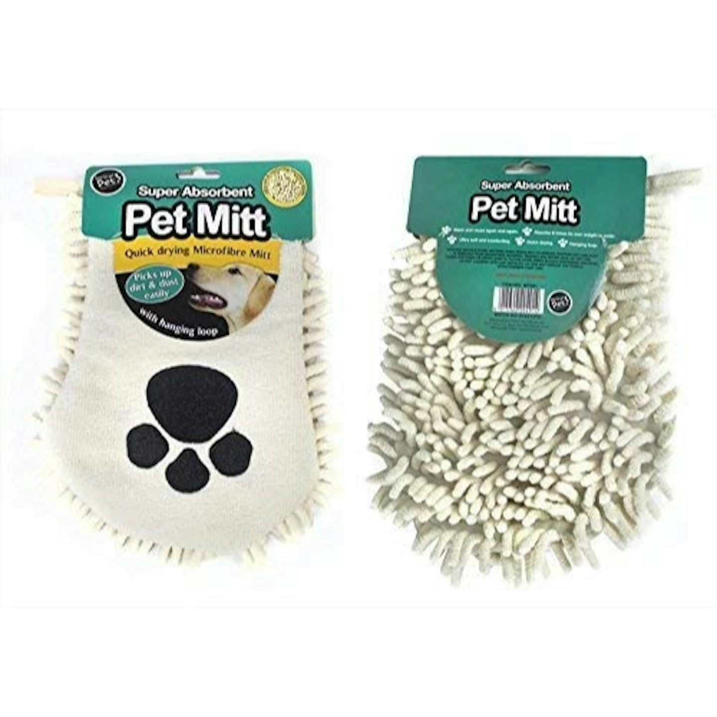 World of Pets Microfibre Pet Mitt