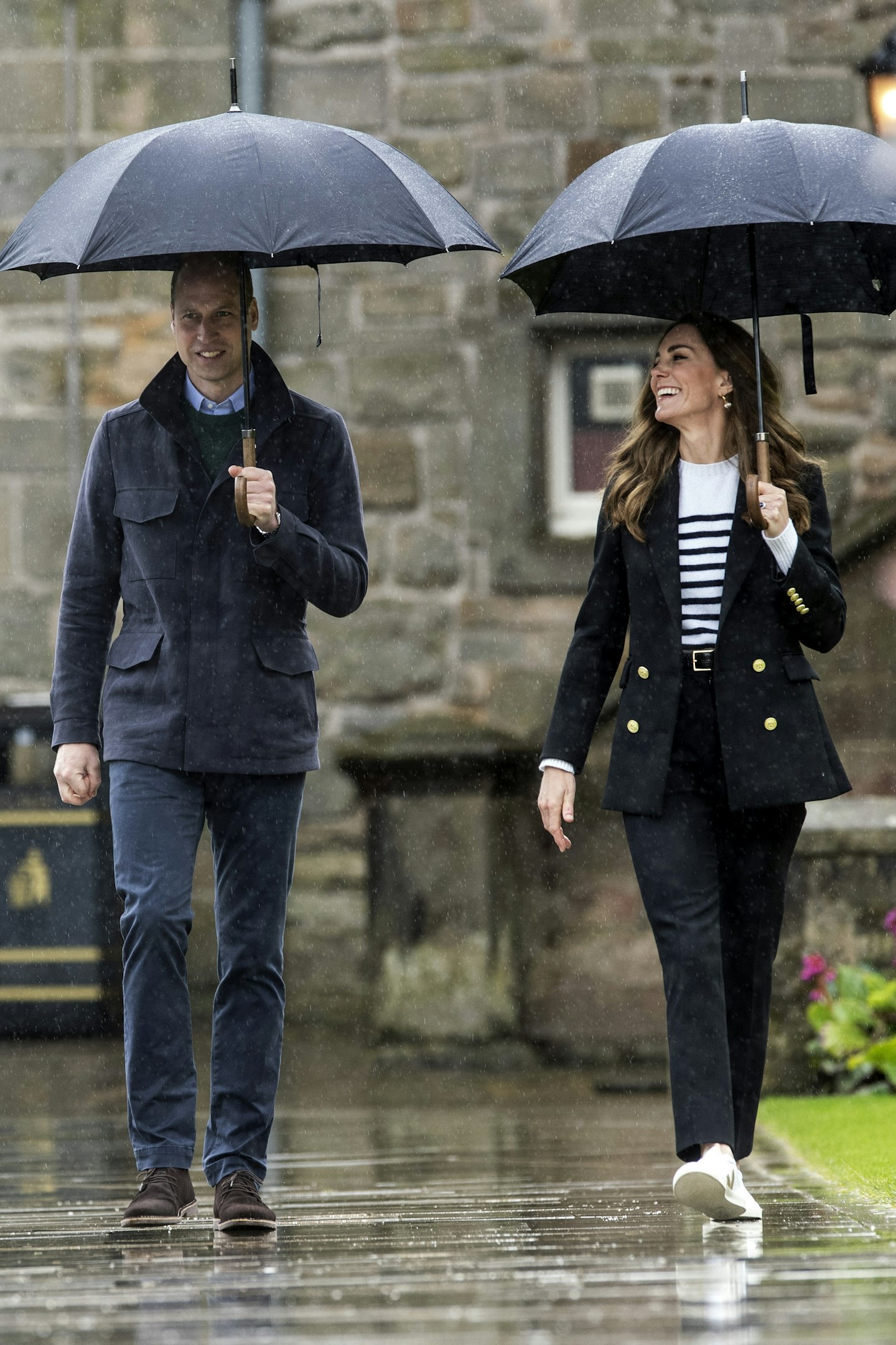 Prince William and Kate Middleton in St Andrews, Scotland