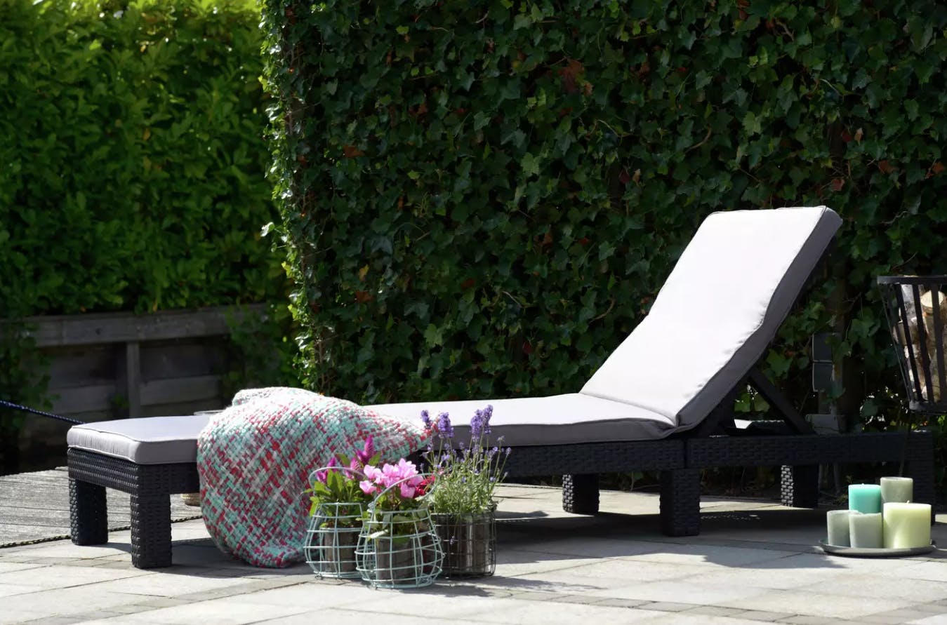 upcycled garden table and chairs