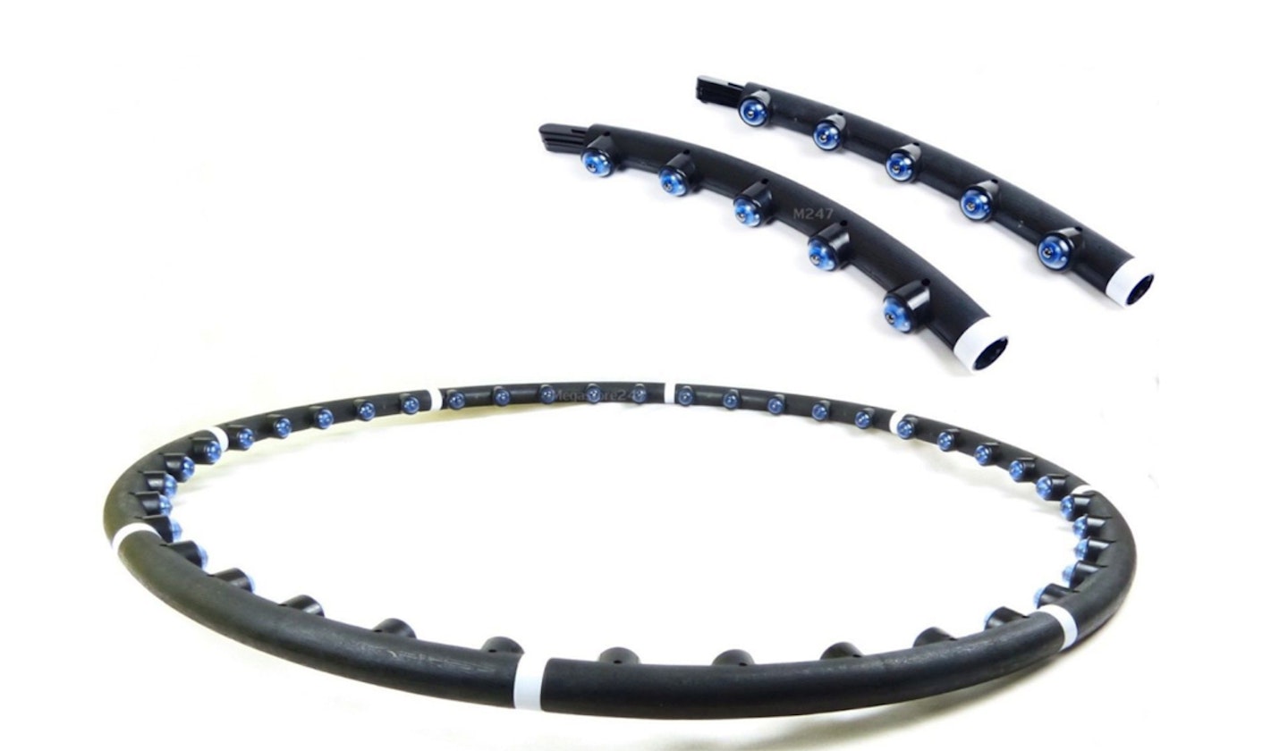 MAGNETIC MASSAGE WEIGHTED HULA HOOP