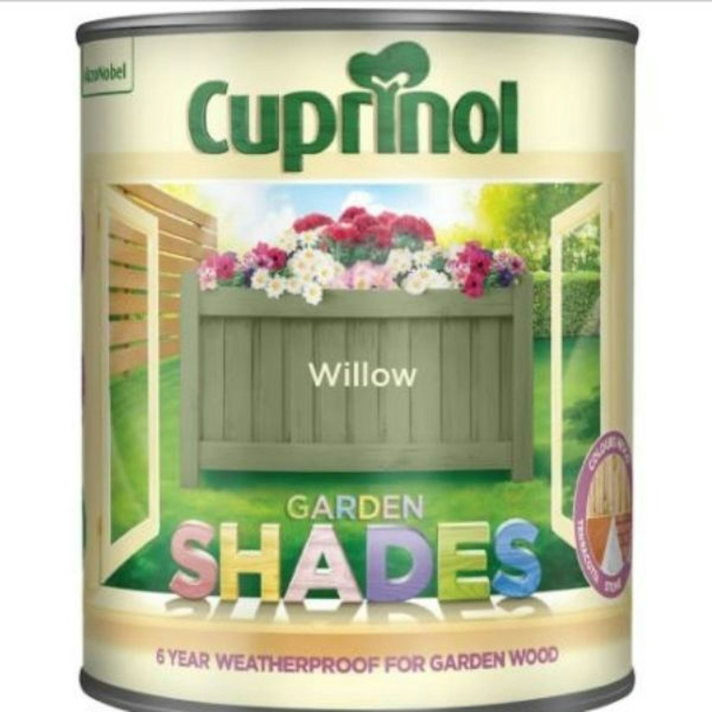 Cuprinol Garden Shades Willow Exterior Paint 1L